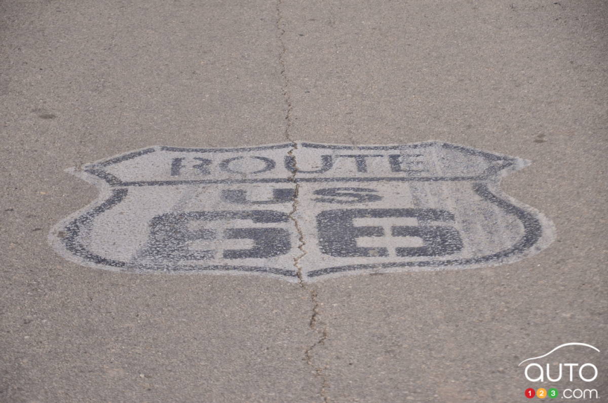 Indication sur le Route 66