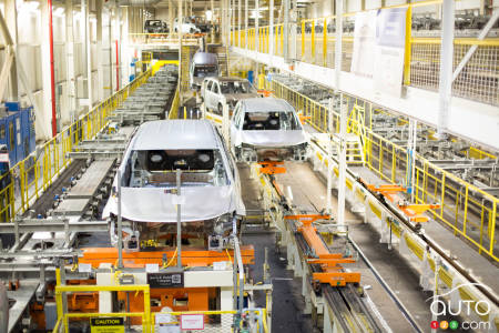 Dans l'usine de Windsor de Stellantis