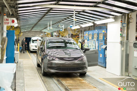 L'usine Stellantis à Windsor