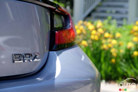 Subaru BRZ badging