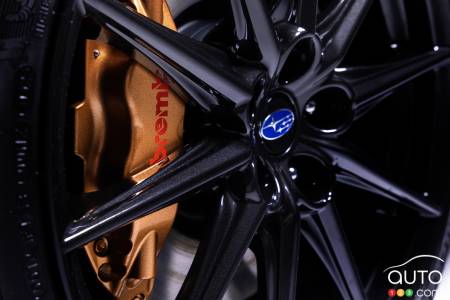 Brembo brakes on 2024 Subaru BRZ tS