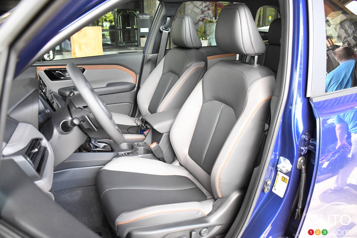 Subaru Forester 2025, sièges