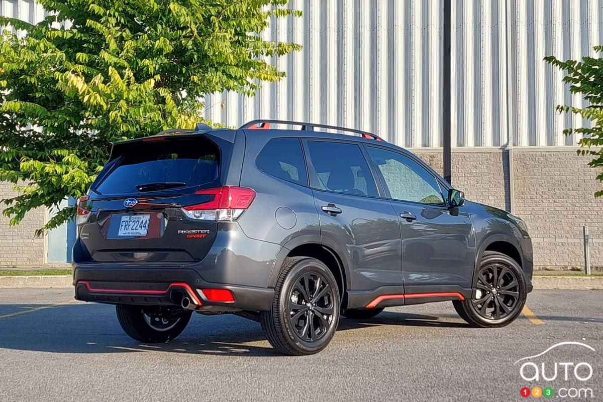 Subaru Forester Sport 2023 avis, test, Essais routiers
