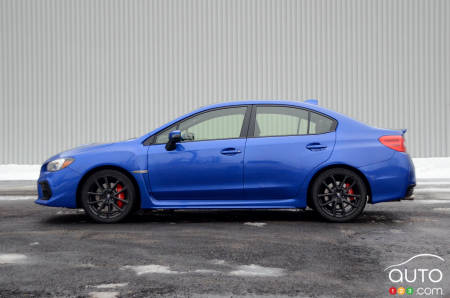 2020 Subaru WRX, profile