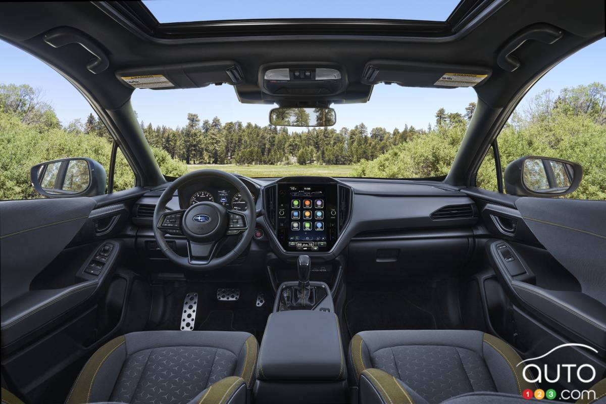 Subaru Crosstrek 2024 Les Prix Pour Le Canada Confirm S 106 9 Mauricie   Subaru Crosstrek Sport 2024 Interieur 