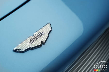 1963 Aston Martin DB5, badging
