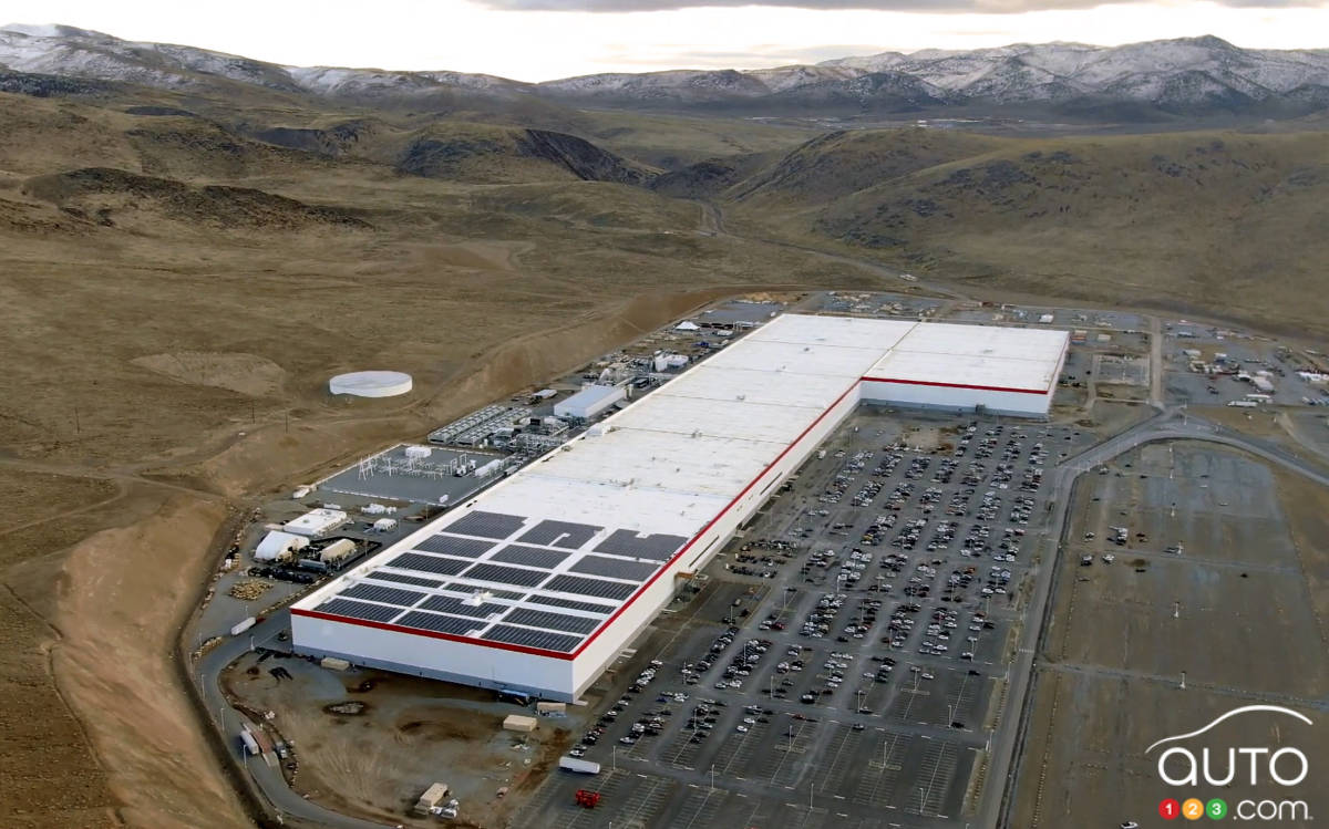 L'usine Giga Nevada de Tesla