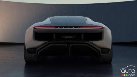 The Lotus Theory 1 Concept, rear