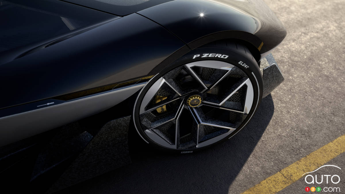 Le concept Lotus Theory 1, roue