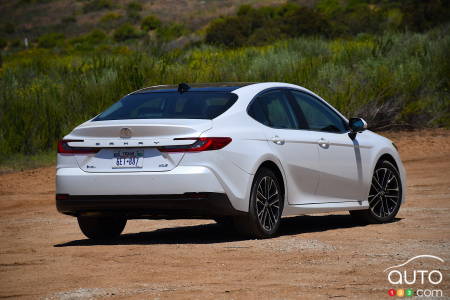 2025 Toyota Camry, rear