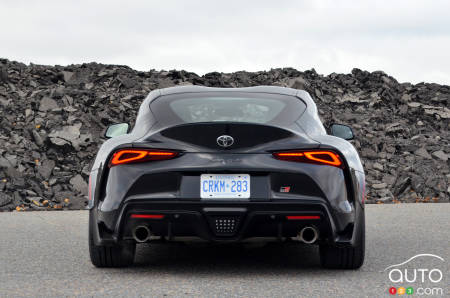 2021 Toyota Supra, rear
