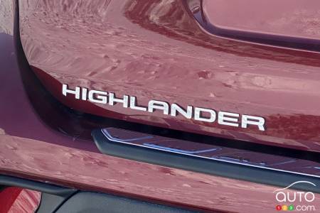 Toyota Highlander 2023 - Logo Highlander