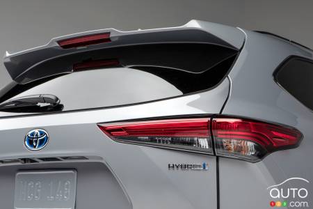 Toyota Highlander hybride 2023, logo