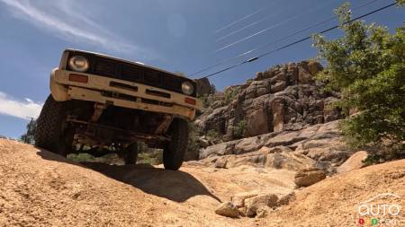 The million-mile 1980 Toyota Hilux, off-roading