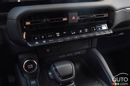 2024 Toyota Land Cruiser, central console