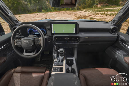 Interior of 2024 Toyota Land Cruiser