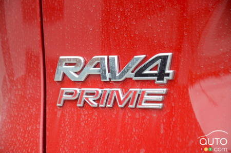 2021 Toyota RAV4 Prime, badging