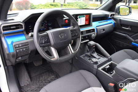 2024 Toyota Tacoma TRD, steering wheel, dashboard