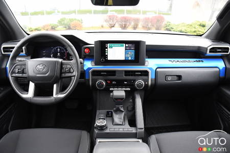 Toyota Tacoma TRD 2024, intérieur