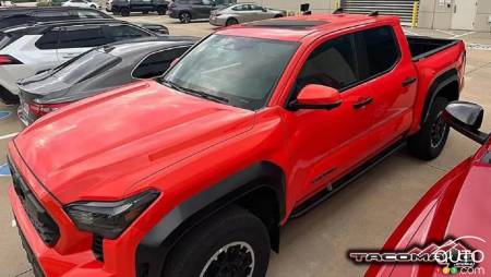 2024 Toyota Tacoma TRD Off-Road red