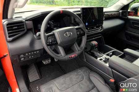 2022 Toyota Tundra TRD Pro, interior