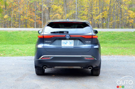 2021 Toyota Venza, rear