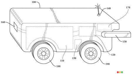 Toyota patent for mobile recharging-refueling station, fig. 2