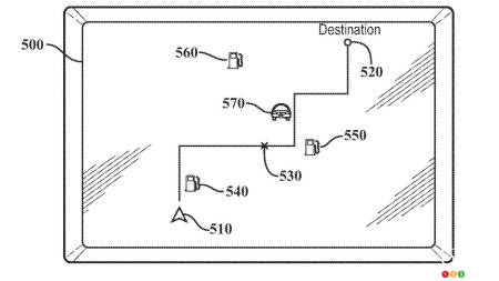 Toyota patent for mobile recharging-refueling station, fig. 4