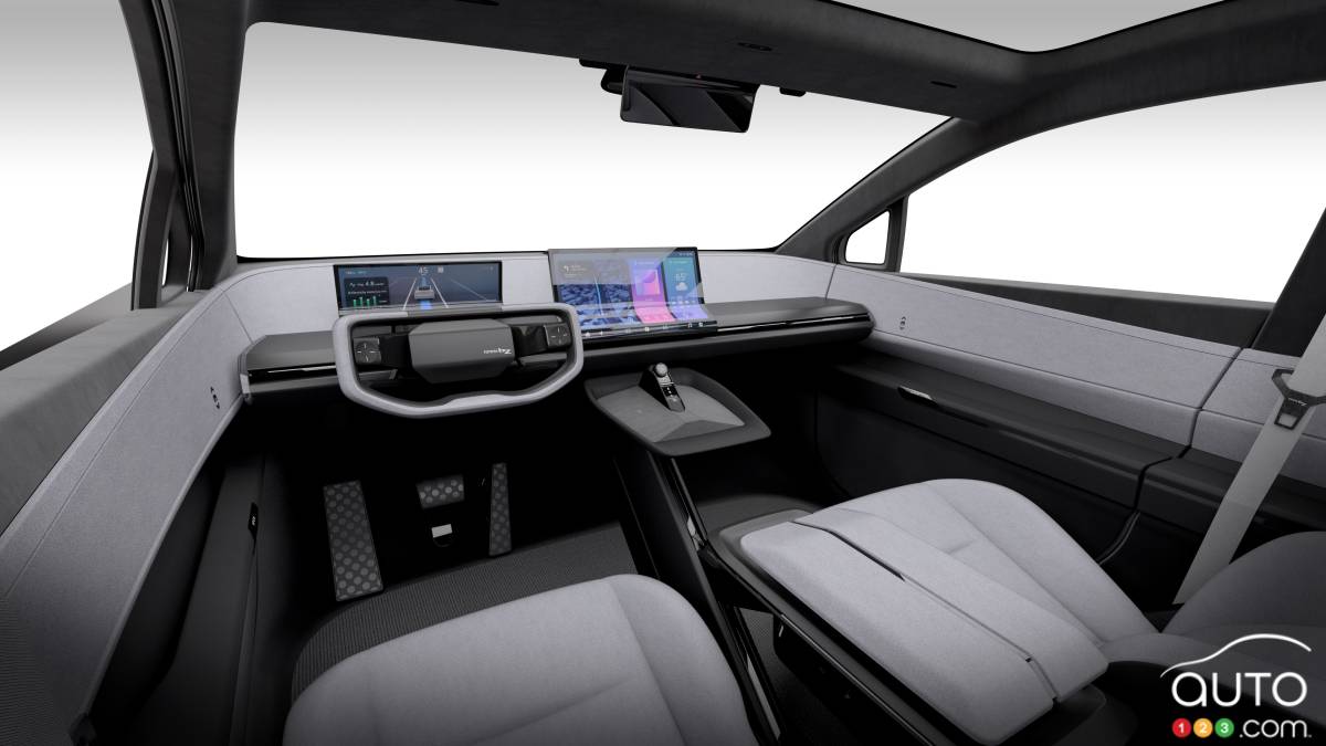 Concept Toyota bZ Compact, habitacle