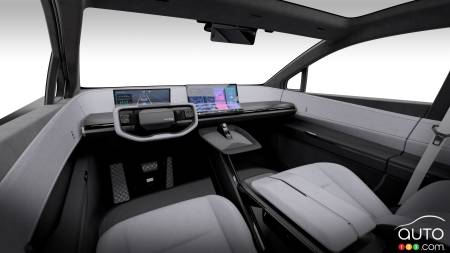Toyota bZ Compact concept, interior, seats