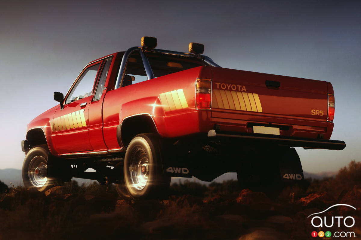 La camionnette Toyota