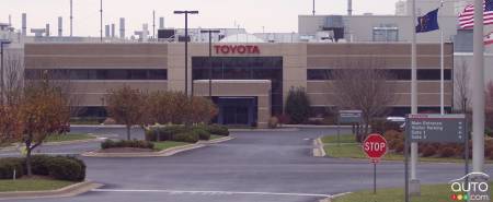 L'usine Toyota à Princeton, en Indiana
