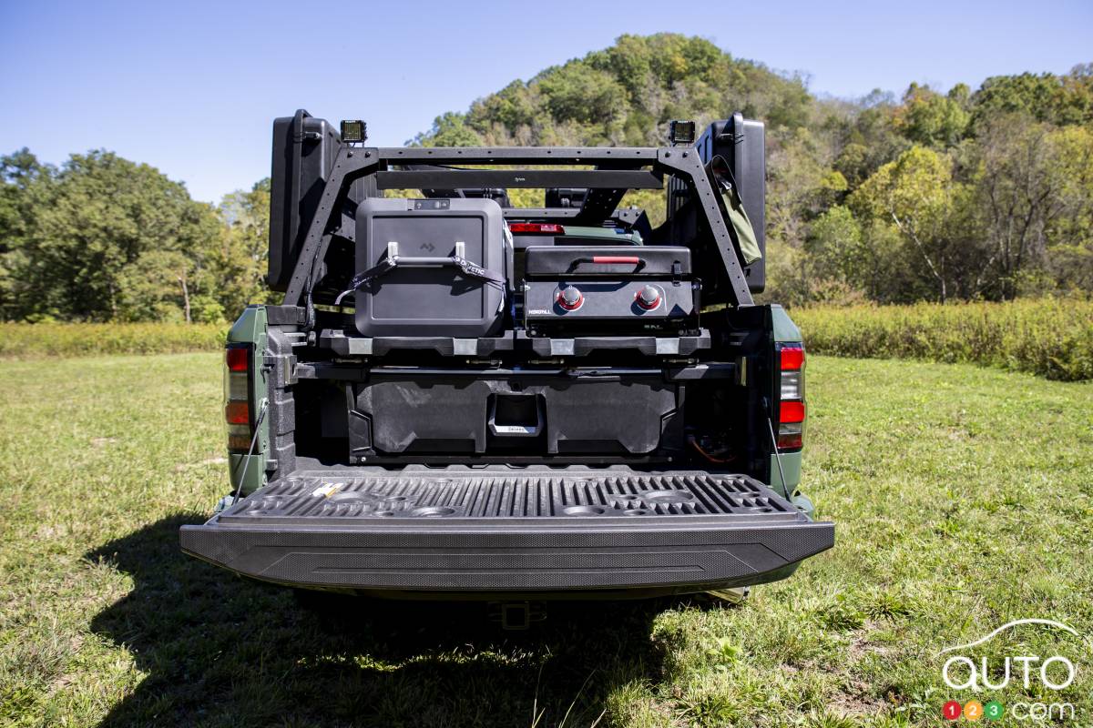 Le concept Nissan Trailgator, arrière