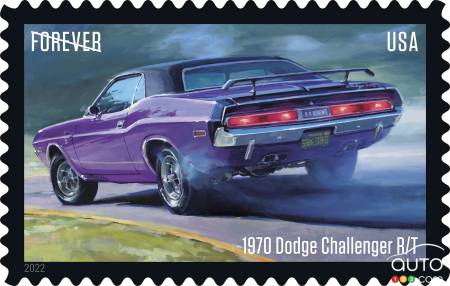 The 1970 Dodge Challenger R/T stamp