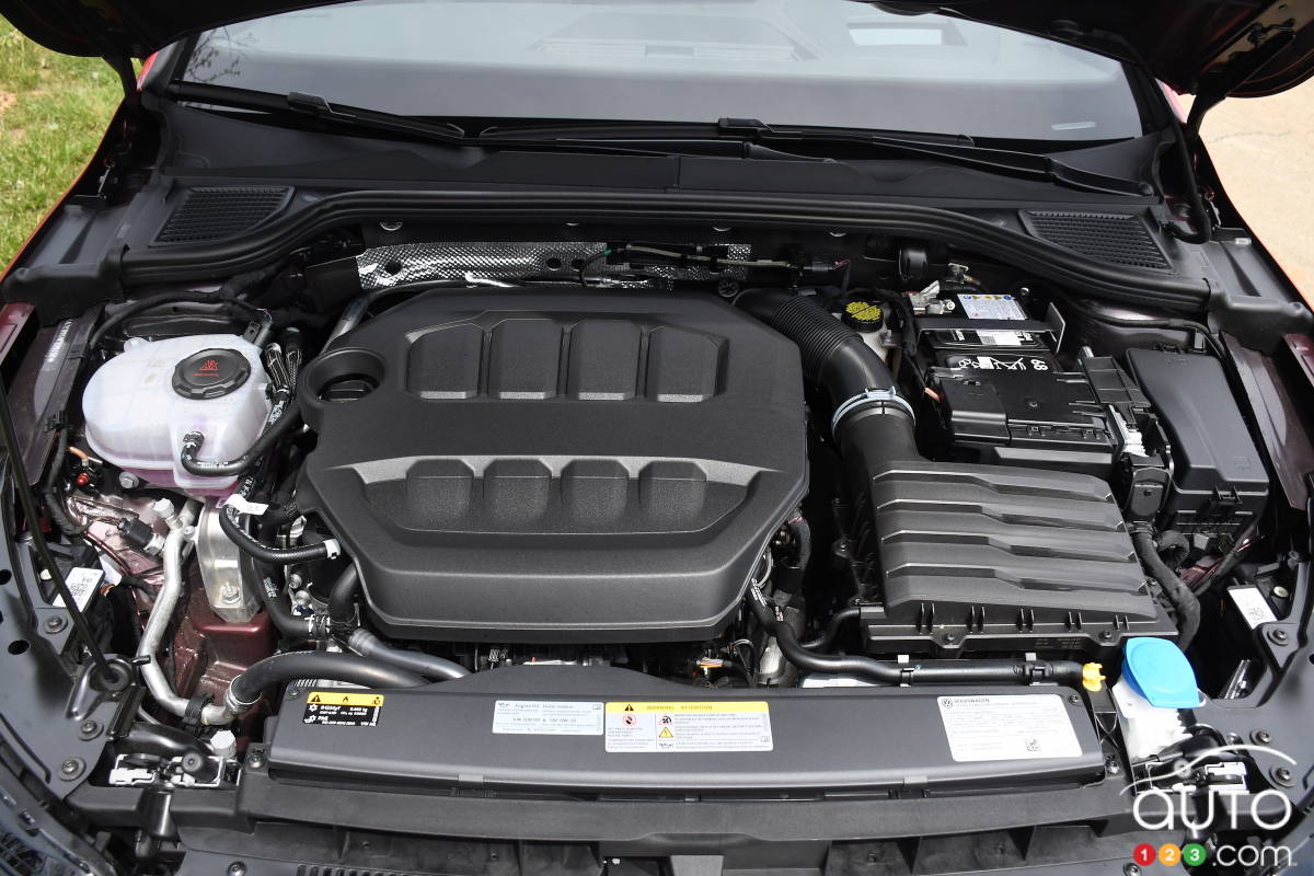 Volkswagen Golf GTI 2025, moteur