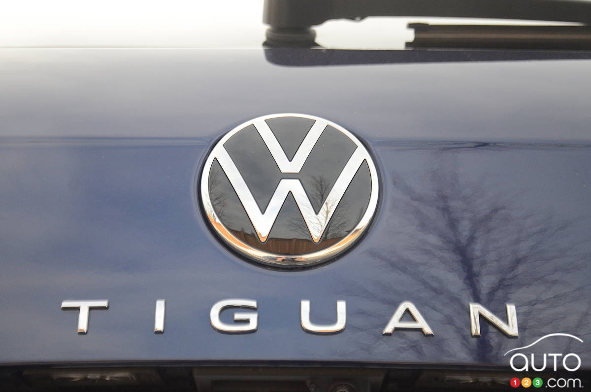 Volkswagen Tiguan 2022, écusson