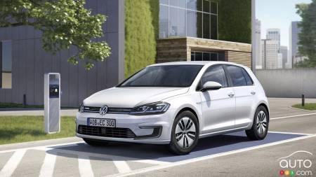 The 2017 Volkswagen e-Golf