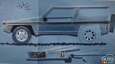 Sketch of the Volvo prototype