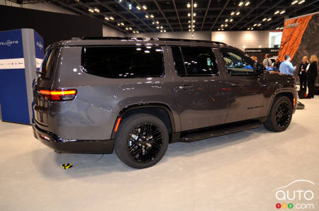 2023 Jeep Wagoneer L, three-quarters rear