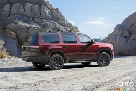 Jeep Grand Wagoneer 2026, de profil