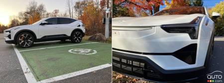 Le Polestar 3, toujours au chargement