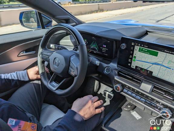 Hands-free driving the 2024 Acura ZDX Type S