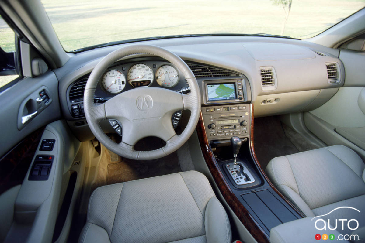 Acura 3.2CL Type S 2001, intérieur