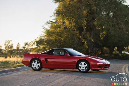 1991 Acura NSX, profile