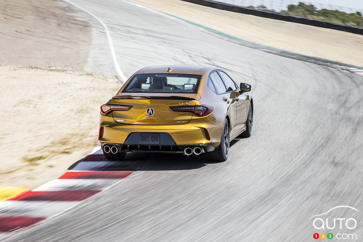 Acura TLX Type S 2021, arrière