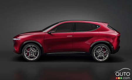 Alfa Romeo Tonale concept, profile