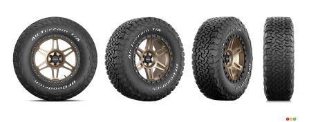 The BFGoodrich T/A K02, from all angles