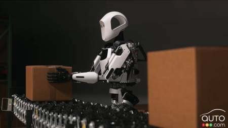 The robot, dubbed Apollo