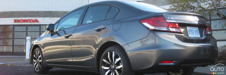 Honda Civic Touring 2013 : premières impressions