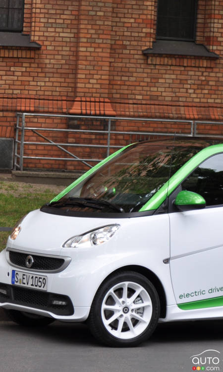 2013 smart fortwo electric drive First Impressions